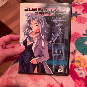 Vintage anime Bubblegum Crisis Tokyo 2040 dvd buried secrets